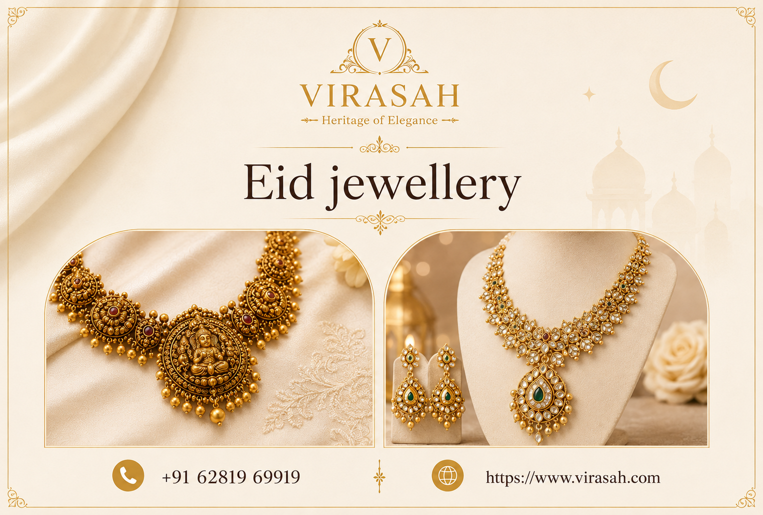 Elegant jewellery collection for Eid celebrations