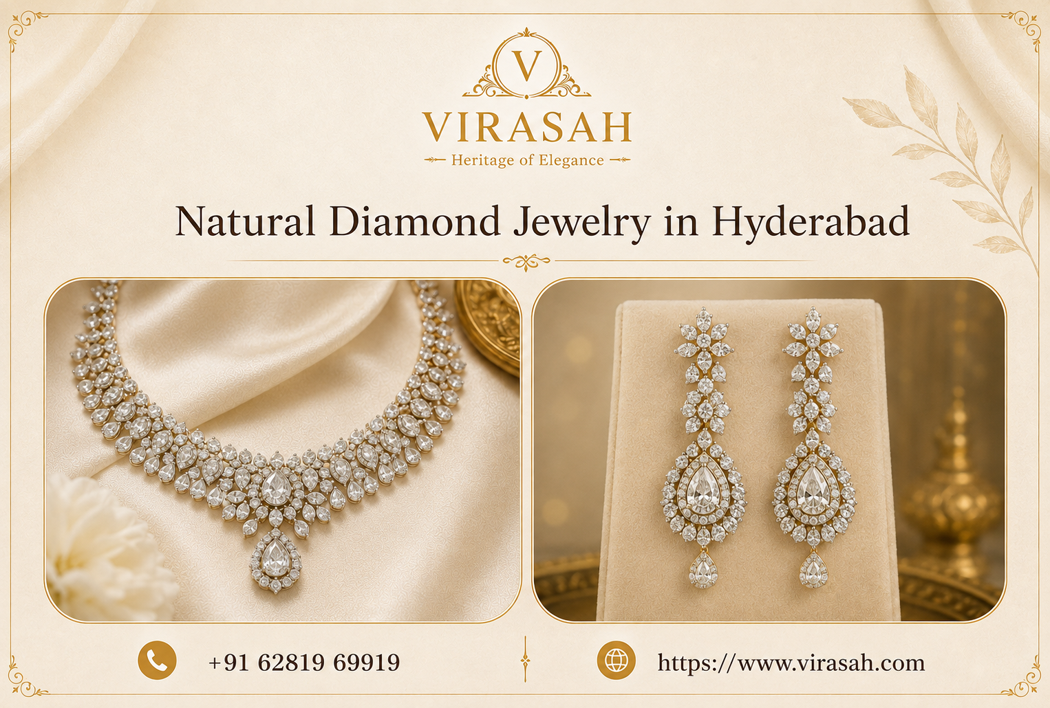 Natural Diamond Jewelry in Hyderabad