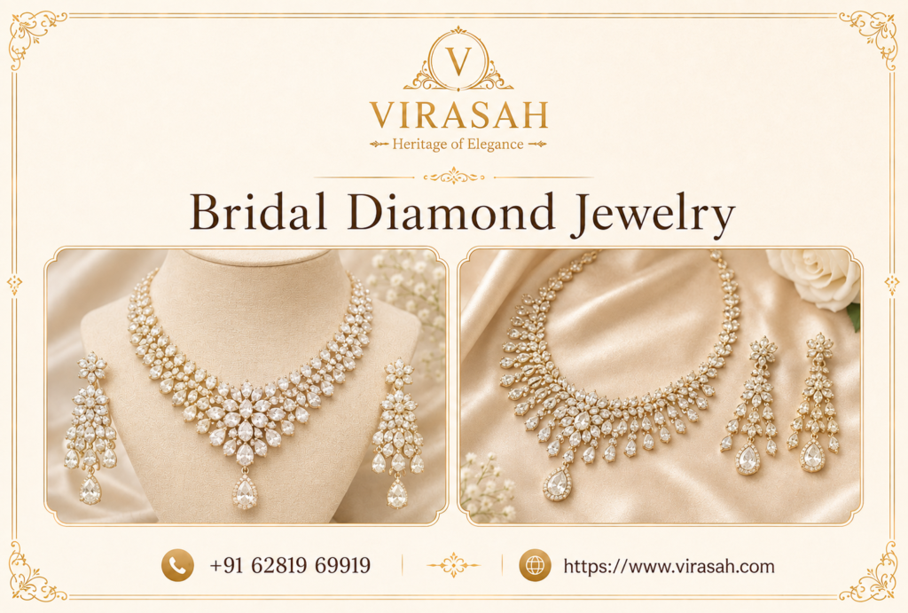 Bridal Diamond Jewelry collection for modern Indian brides