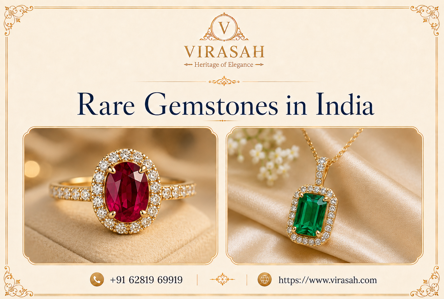 Rare Gemstones in India for luxury jewelry lovers