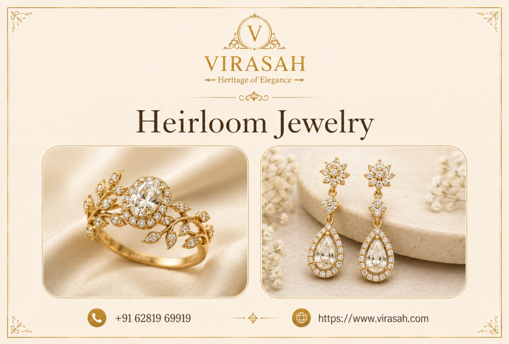 Elegant Heirloom Jewelry designed with timeless gemstones and precious metals