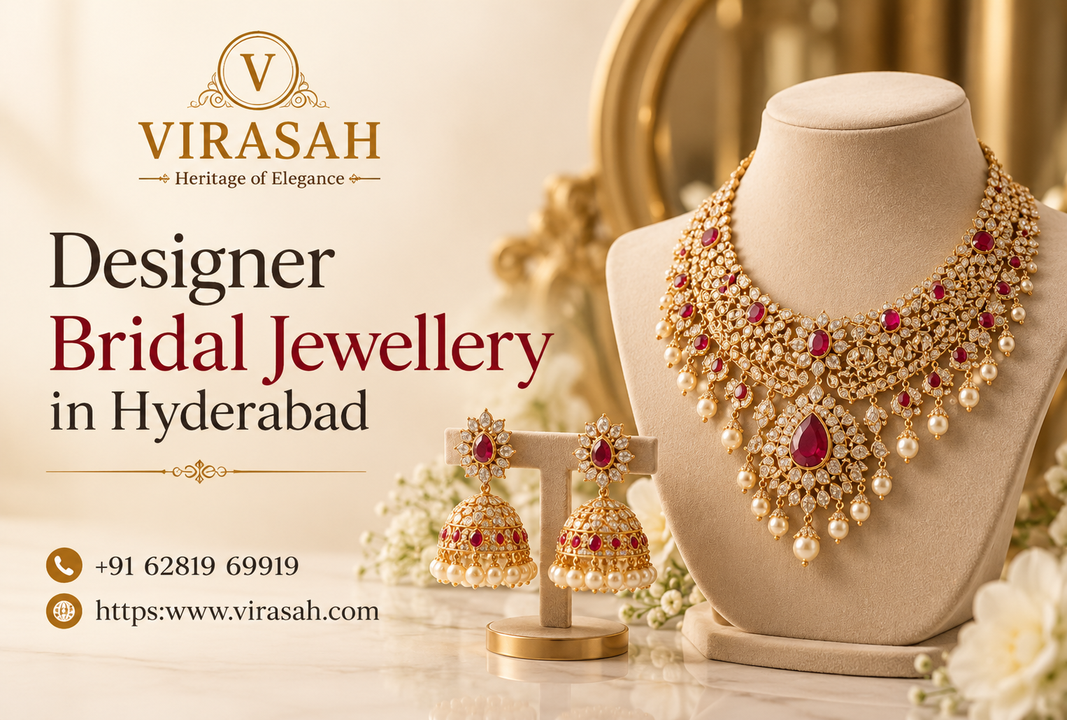 Designer Bridal Jewellery in Hyderabad for modern Indian brides