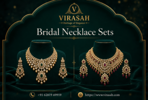Elegant Bridal Necklace Sets for Indian brides with diamond, kundan and gemstone designs