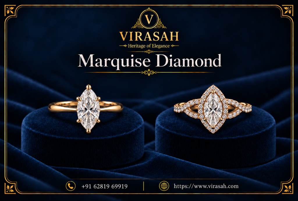 Marquise Diamond buying guide with proportions, quality tips and engagement ring styling ideas
