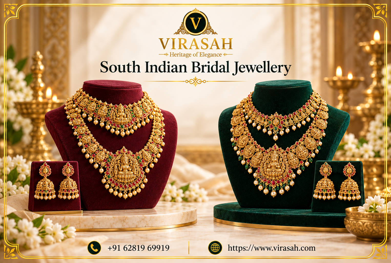 South Indian Bridal Jewellery styling and buying guide for traditional Indian brides