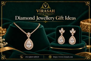 Diamond Jewellery Gift Ideas for Women featuring elegant diamond rings, earrings, necklaces and bracelets